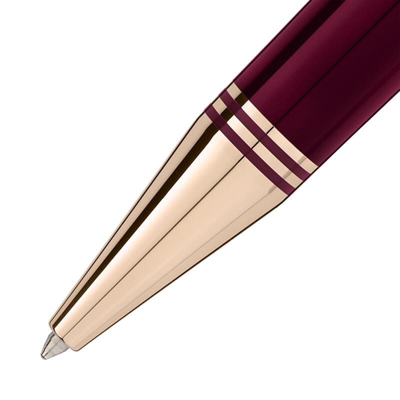 Montblanc-Montblanc Great Characters John F. Kennedy Special Edition Burgundy Ballpoint Pen 118083-118083_2