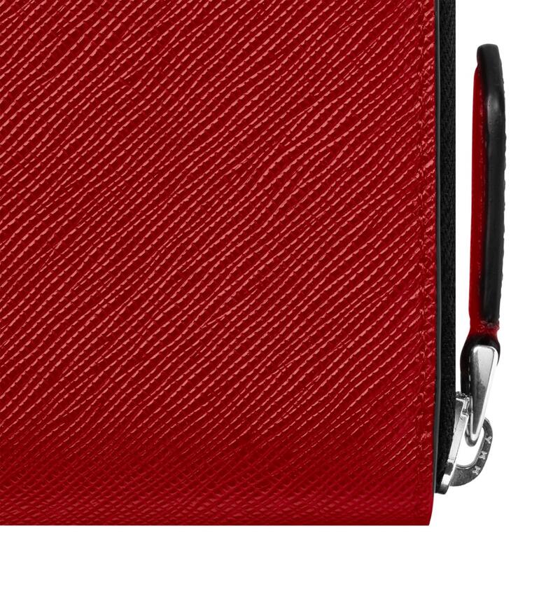 Montblanc-Montblanc Sartorial Wallet 12cc Zip Around Red 130829-130829_2
