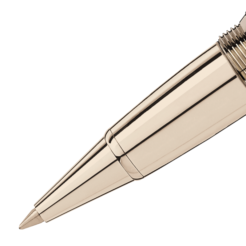 Montblanc -Montblanc Meisterstück Geometry Solitaire Champagne Gold LeGrand Rollerball 118102-118102_2
