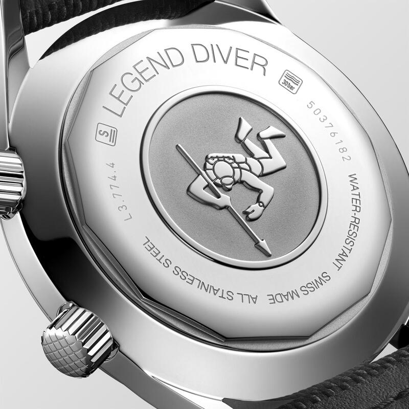 Longines-Longines Legend Diver Watch L37744902 -L3.774.4.90.2 _2