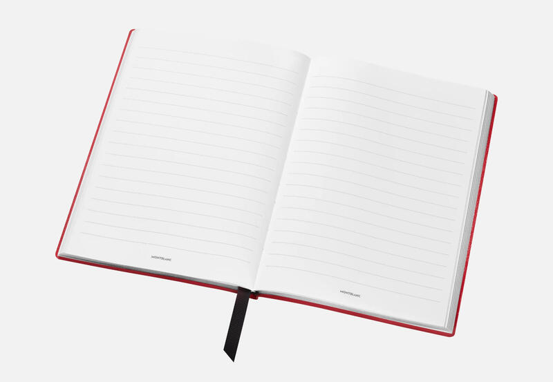 Montblanc-Montblanc Fine Stationery Notebook #146 Small, Great Characters Enzo Ferrari, Red, lined 128067-128067_2