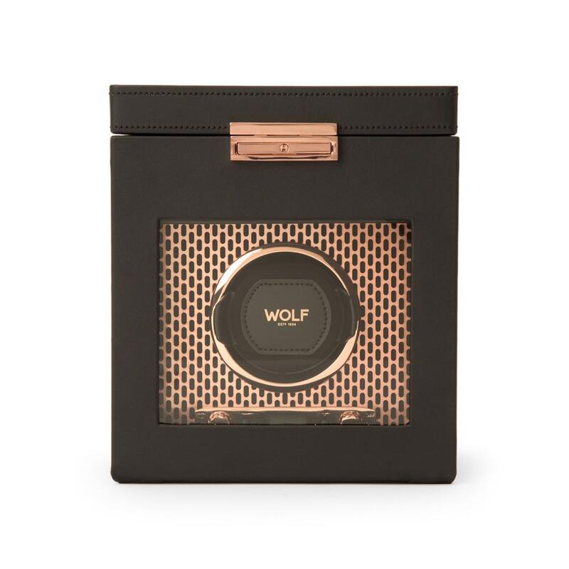 -WOLF Axis Single Watch Winder with Storage Copper 469216-469216_2
