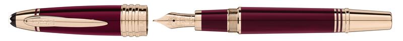 Montblanc -Montblanc Great Characters John F. Kennedy Special Edition Burgundy Fountain Pen (M) 118051-118051_2