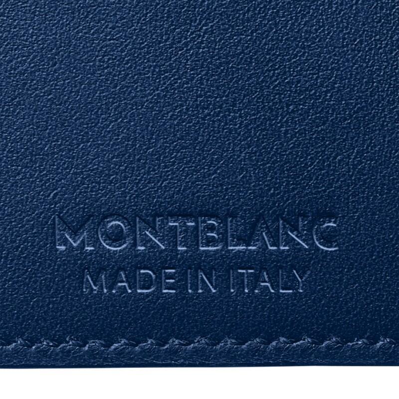 Montblanc-Montblanc Meisterstück Selection Soft Mini Wallet 4cc Cobalt 130061-130061_2
