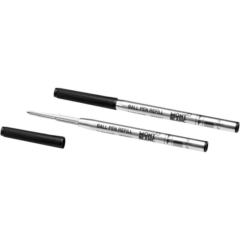 Montblanc-Montblanc 2 Ballpoint Pen Refill (F) Mystery Black 116189-116189_2