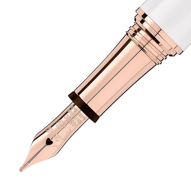 Montblanc-Montblanc Muses Marilyn Monroe Special Edition Pearl Fountain Pen (M) 117884-117884_2