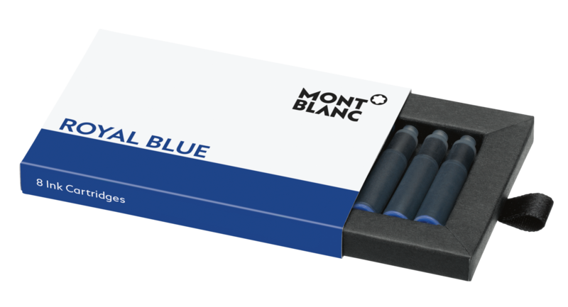 Montblanc -Montblanc 8 Ink Cartridges Royal Blue 105193-105193_2