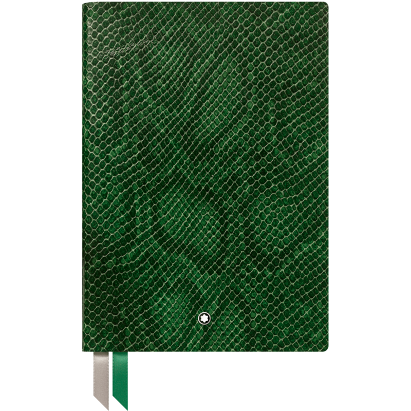Montblanc -Montblanc Fine Stationery Notebook #146 Python Print, Peacock Green, lined 119520-119520_2
