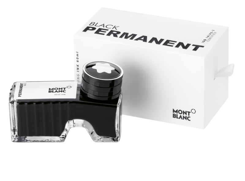 Montblanc -Montblanc Ink Bottle 60 ml Permanent Black, (DIN ISO 14145-2) 107755-107755_2