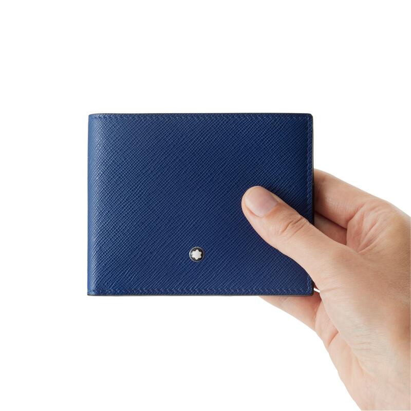 Montblanc-Montblanc Sartorial Wallet 6cc Blue 130812-130812_2