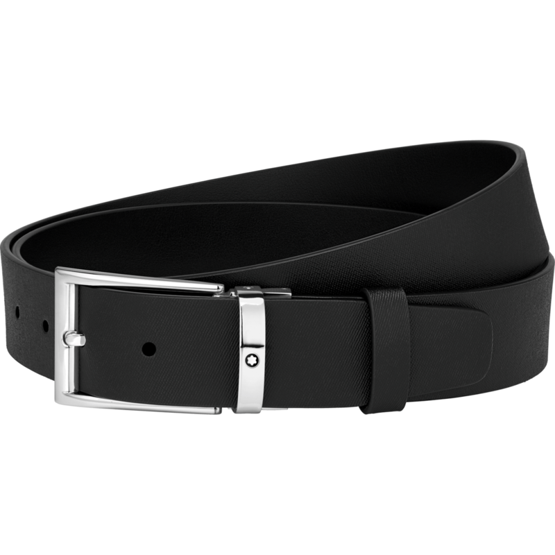 Montblanc-Montblanc Black cut-to-size casual belt 123905-123905_2