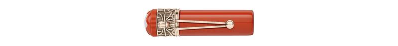 Montblanc-Montblanc Heritage Rouge & Noir Spider Metamorphosis Special Edition Coral Fountain Pen (M) 118232-118232_2