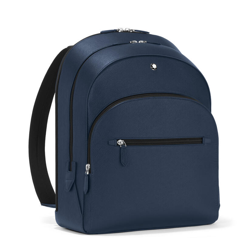 Montblanc -Montblanc Sartorial Large Backpack with 3 Compartments Ink Blue 132064-132064_2