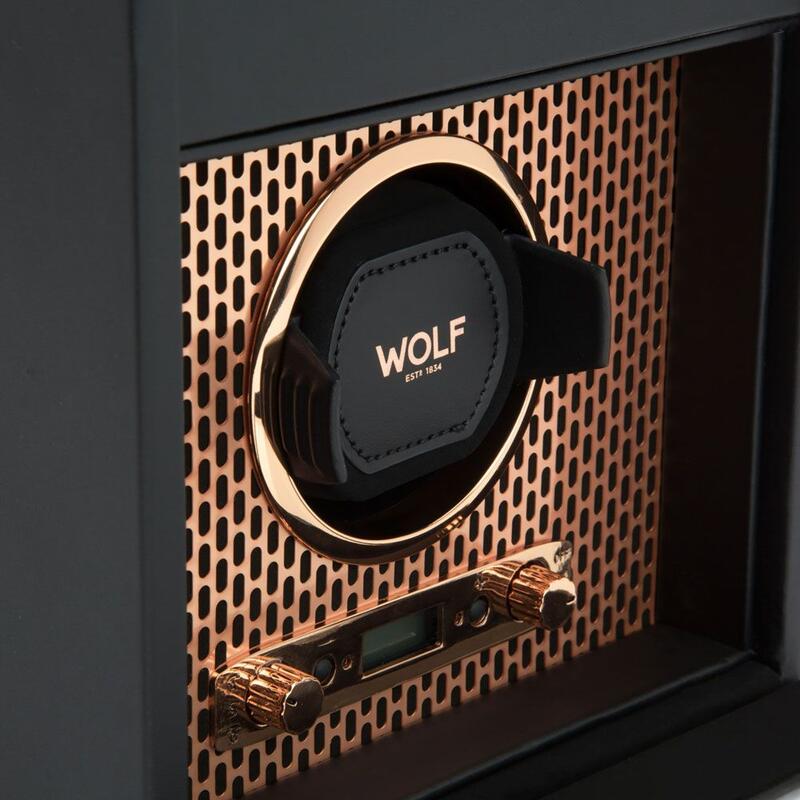 -WOLF Axis Single Watch Winder with Storage Copper 469216-469216_2