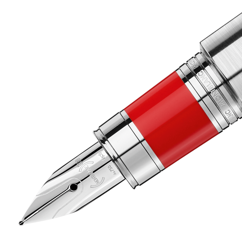 Montblanc -Montblanc (Montblanc M) RED Signature Fountain Pen (F) 113621-113621_2
