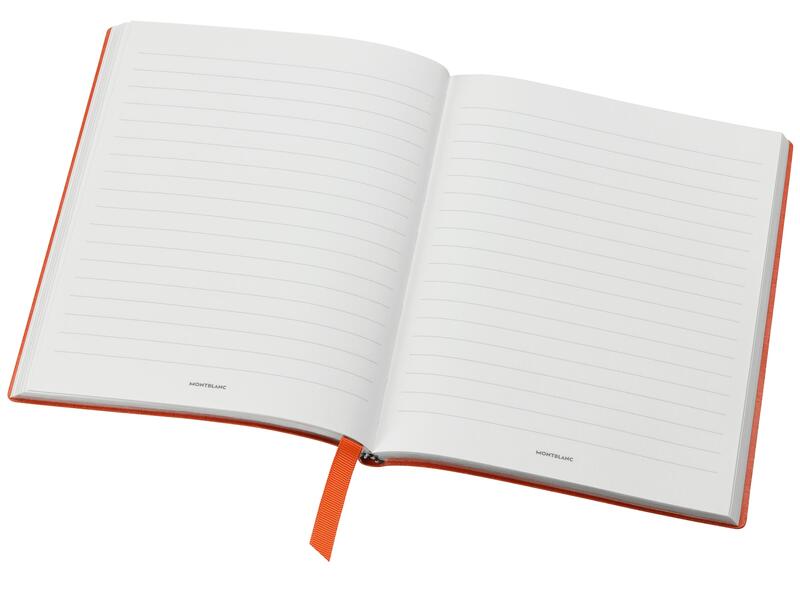 Montblanc -Montblanc Fine Stationery Notebook #146 Manganese Orange, lined 124021-124021_2