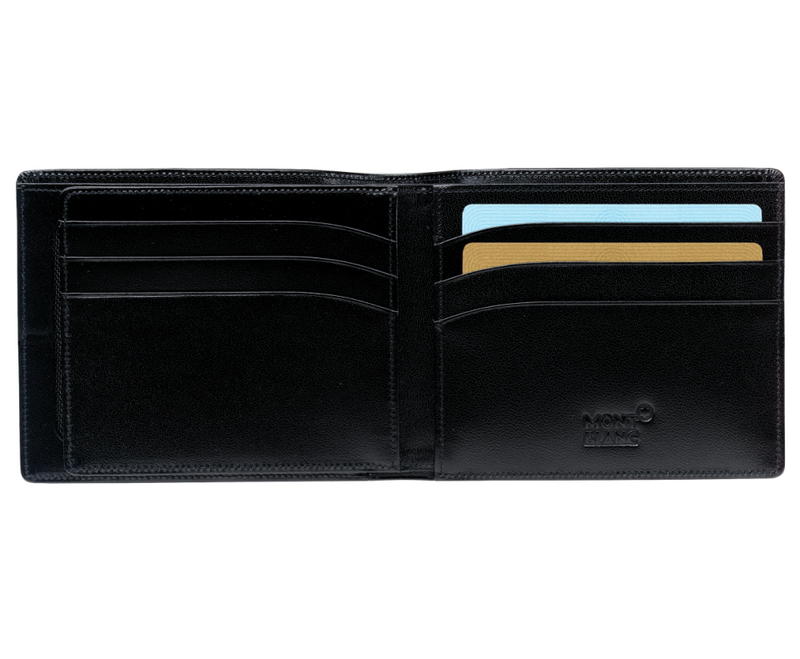 Montblanc -Montblanc Meisterstück Wallet 6cc with 2 View Pockets Black 130073-130073_2