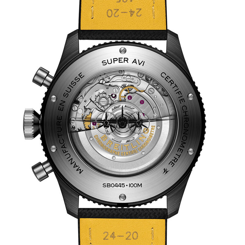Breitling-Breitling Super AVI B04 Chronograph GMT 46 Mosquito Night Fighter SB04451A1B1X1-SB04451A1B1X1_2
