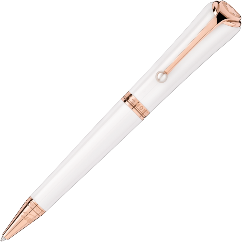 Montblanc-Montblanc Muses Marilyn Monroe Special Edition Pearl Ballpoint Pen 117886-117886_2