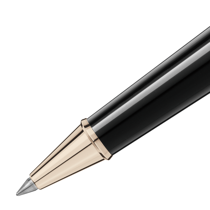 Montblanc-Montblanc Meisterstück Doué Geometry Champagne Gold-Coated Classique Rollerball 118093-118093_2