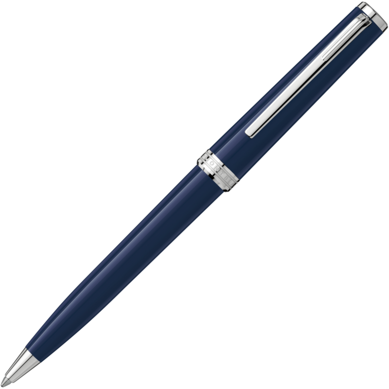 Montblanc -Montblanc PIX Blue Platinum-Coated Ballpoint Pen 114810-114810_2