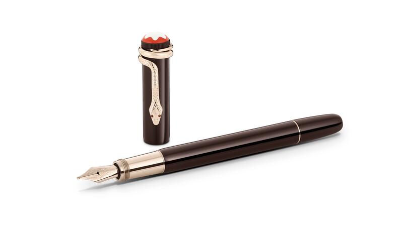 Montblanc-Montblanc Heritage Collection Rouge et Noir Tropic Brown Special Edition Fountain Pen (F) 116892-116892_2