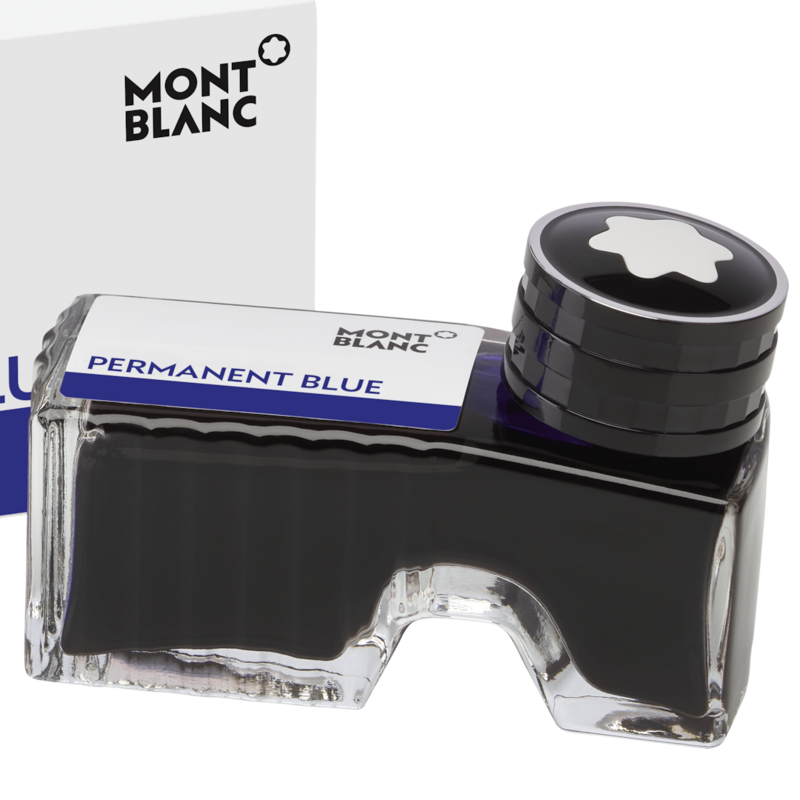 Montblanc -Montblanc Ink Bottle, Permanent Blue, 60 ml, DIN ISO 14145-2 107756-107756_2