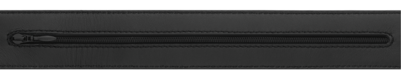 Montblanc -Montblanc Rectangular Shiny Palladium-Coated Pin Buckle Belt 118455-118455_2