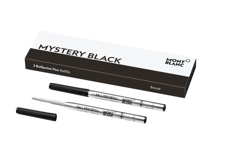 Montblanc-Montblanc 2 Ballpoint Pen Refill (B) Mystery Black 116191-116191_2