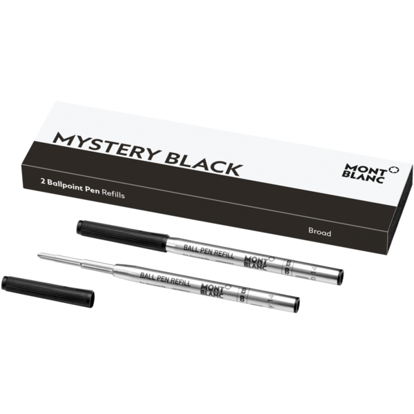 Montblanc -Montblanc 2 Ballpoint Pen Refill (B) Mystery Black 116191-116191_1