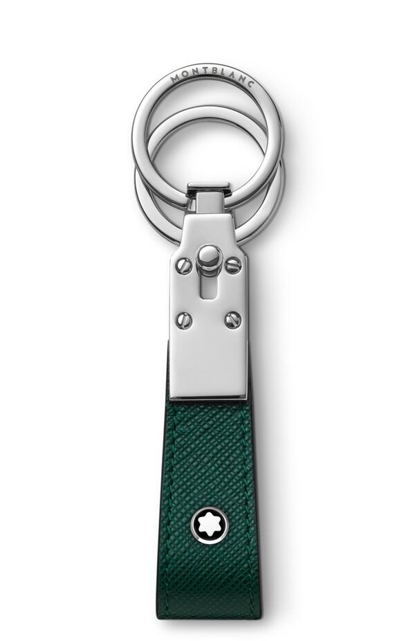 Montblanc-Montblanc Sartorial Loop Key Fob Emerald Green 130824-130824_1