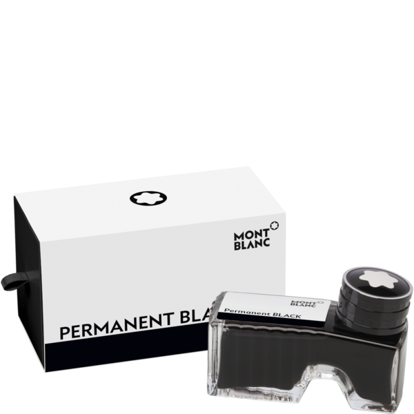 Montblanc-Montblanc Ink Bottle 60 ml Permanent Black, (DIN ISO 14145-2) 107755-107755_1