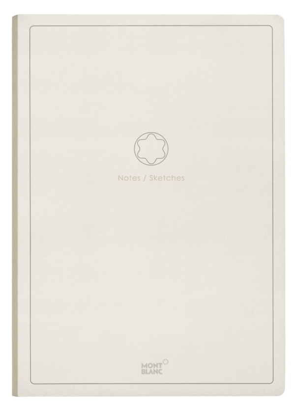 Montblanc -Montblanc Fine Stationery Notebook Medium Gilt Edge, Cream, lined / unlined 106447-106447