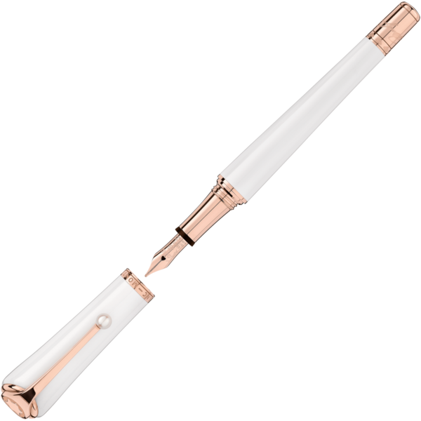 Montblanc-Montblanc Muses Marilyn Monroe Special Edition Pearl Fountain Pen (F) 117883-117883_1