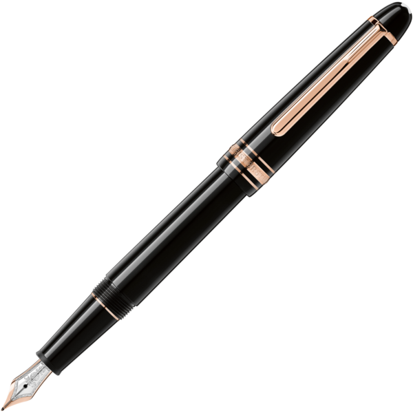 Montblanc -Montblanc Meisterstück Rose Gold-Coated Classique Fountain Pen (F) 112675-112675_1