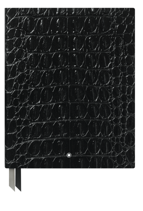 Montblanc-Montblanc Fine Stationery Notebook #149 Croco Print, Shiny Black, lined 119516-119516_1