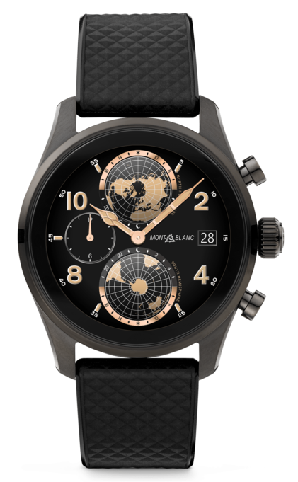 Montblanc-Montblanc Summit 3 Smartwatch Black Titanium 129267-129267_1