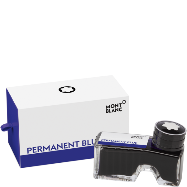 Montblanc-Montblanc Ink Bottle, Permanent Blue, 60 ml, DIN ISO 14145-2 107756-107756_1