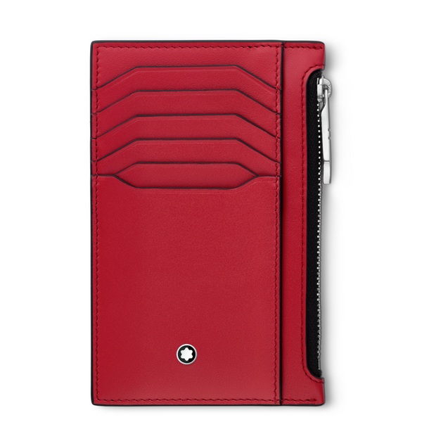 Montblanc -Montblanc Meisterstück Pocket Holder 8cc Zipped Pocket Red 129688-129688_1