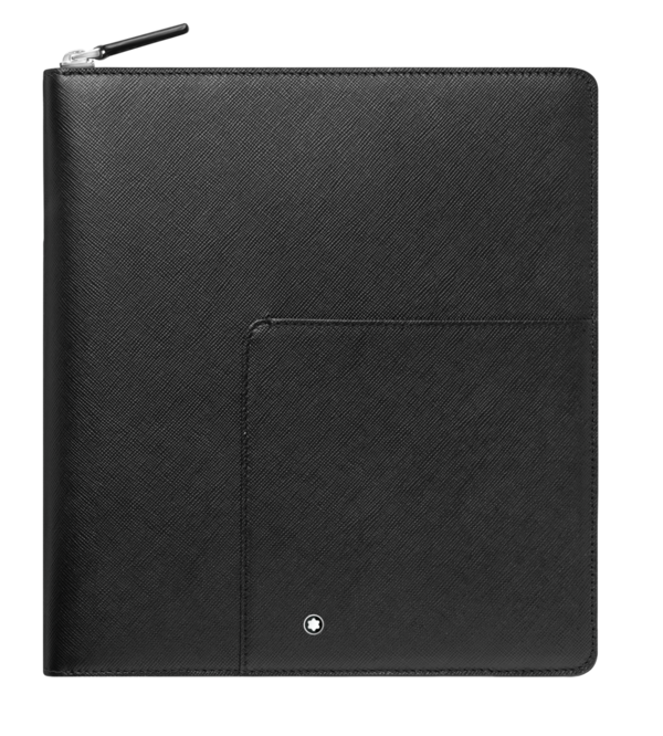 Montblanc-Montblanc Sartorial Notebook Holder with external pocket 126268-126268