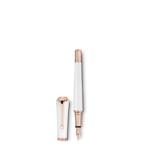 Montblanc-Montblanc Muses Marilyn Monroe Special Edition Pearl Fountain Pen (M) 117884-117884_1