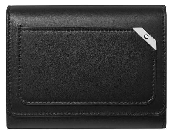Montblanc -Montblanc Meisterstück Urban Business Card Holder with Flap and Coin Pocket 124102-124102_1