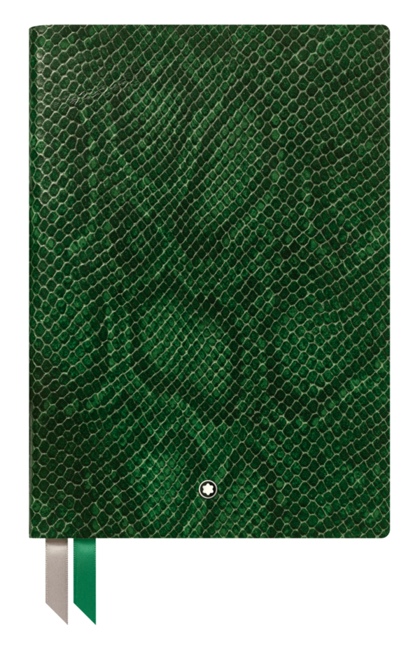 Montblanc-Montblanc Fine Stationery Notebook #146 Python Print, Peacock Green, lined 119520-119520_1