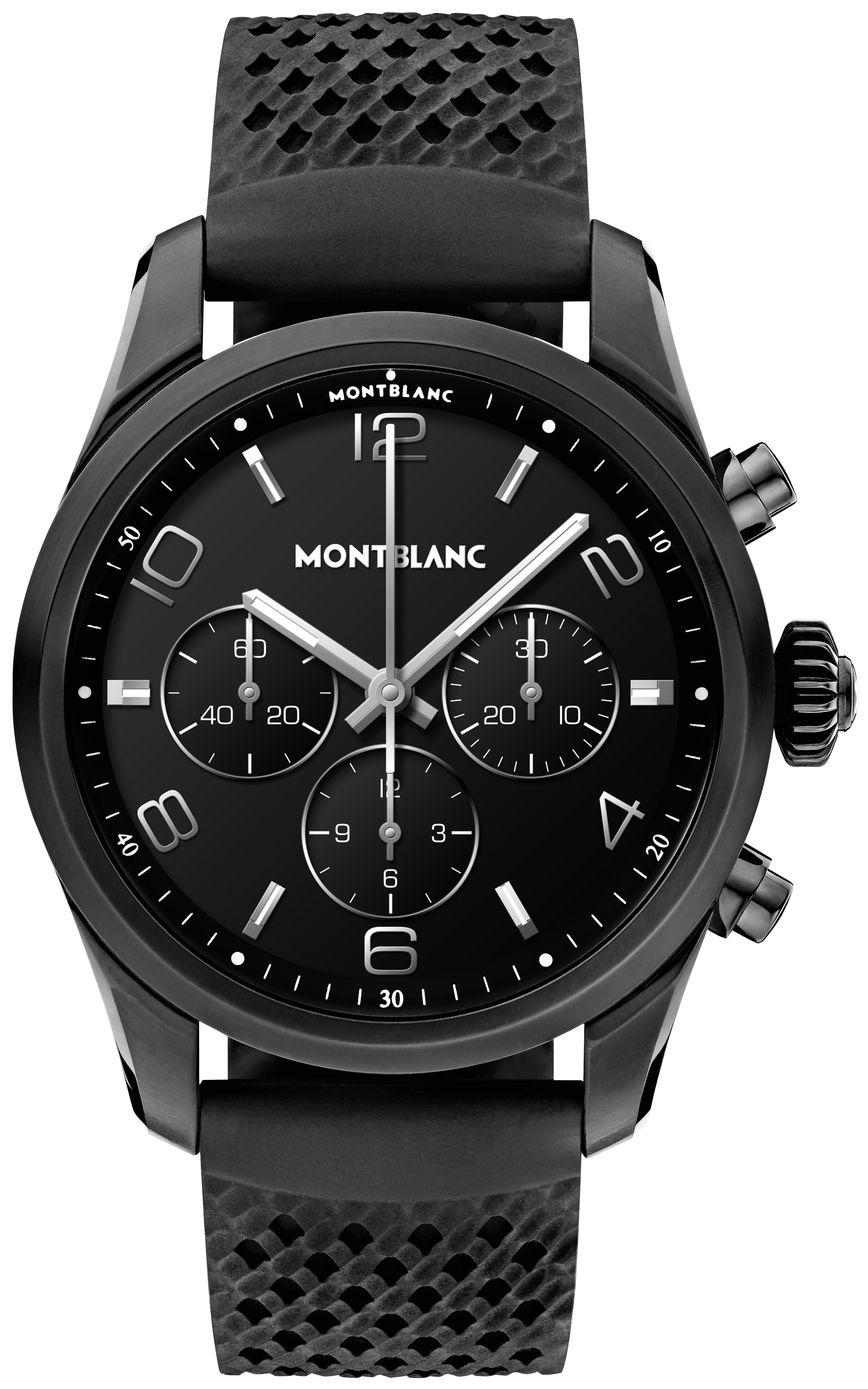 Montblanc Summit 2+ Smartwatch Black Stainless Steel MB127650